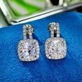 thumbnail image 6 of K-KED Cubic Zircon Drop Earring 925 Silver Filled Women Wedding Jewelry-Green, 6 of 8