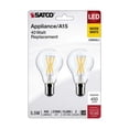 thumbnail image 3 of 2Pk - 5.5W A15 LED Clear Intermediate Base 2700K 450 Lumens, 3 of 6