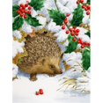 thumbnail image 1 of Hedgehog And Holly Flag Garden Size, 1 of 1