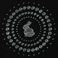 thumbnail image 2 of CafePress - Rabbit Chrome Studs Maternity Dark T Shirt - Maternity Dark T-Shirt, 2 of 3