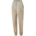 thumbnail image 2 of A2Y Women's Soft Fleece Drawstring Elastic Waist Stretch Pockets Joggers Sweatpants Ash Mocha L, 2 of 3