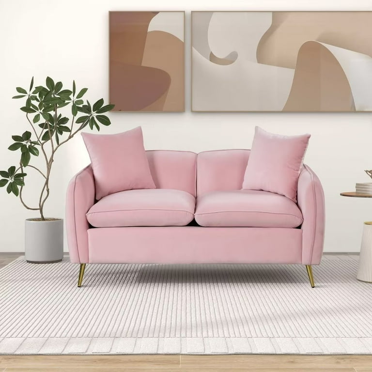 Small online pink loveseat