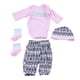 thumbnail image 2 of Ropa Para muñecas ANGGREK Para Muñeca recién nacida de 0 a 3 meses, 2 of 8