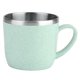 thumbnail image 4 of Stainless Steel Wheat Straw Cup Thermal Flasks Insulation Water Coffee Juice Milk Mug 220 ML(Green) Ecomeon no, 4 of 6