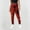 Red, variant on uublik Girls Metallic Pants 3-16 Years Stretch Pants Shiny Jazz Street Hip Hop Dance Pants Black