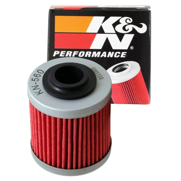 K&N Motorcycle Oil Filter High Performance, Premium, Designed to be