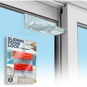Sliding Door Lock for Home Safety - 2 Pack Sliding Glass Door Lock, Patio Door Lock, Child Proof, No Tools Needed