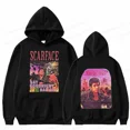 thumbnail image 1 of Película Scarface sudaderas con capucha hombres mujeres moda Hip Hop Sudadera con capucha niños abrigos mujeres sudaderas Tony Montana ropa mujeres chándales chica, 1 of 1