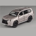 thumbnail image 5 of Tapdra 1:32 Model Toy Car Lexus (LX570 SUV) Diecast Play Vehicle, Alloy Silver, 16 x 7 x 6cm, 5 of 5