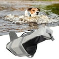 thumbnail image 3 of Pet Safety Vest,Canvas Sponge Shark Design Dog Life Jacket Dog Safety Vest Highly Versatile, 3 of 8