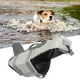 thumbnail image 2 of Chaleco Salvavidas para Perros Bling Bling Diseño de Tiburón y Esponja de Lona Gris, 2 of 10