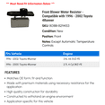 thumbnail image 2 of Front Blower Motor Resistor - Compatible with 1996 - 2002 Toyota 4Runner 1997 1998 1999 2000 2001, 2 of 2