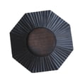 thumbnail image 2 of Posavasos de madera multifuncional para mesa, centro de mesa, bandeja de té de superficie lisa Negro, 2 of 9