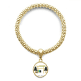 thumbnail image 1 of Pendentif Rond Japonais koyasan okunoin en bracelet Chaîne de Bijoux, 1 of 3