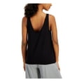 thumbnail image 2 of IDEOLOGY Womens Black Stretch Sleeveless V Neck Active Wear Tank Top XXL, 2 of 4