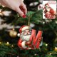 thumbnail image 1 of Christmas Flat 2D Letter Ornament For Tree And Car Hanging, 1 of 2