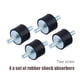 thumbnail image 1 of M4 Soportes de Goma para amortiguadores, antivibración, silencioso, para Coche, Barco, Paquete de 4 (M4 15 x 10 mm) Ecomeon no, 1 of 4
