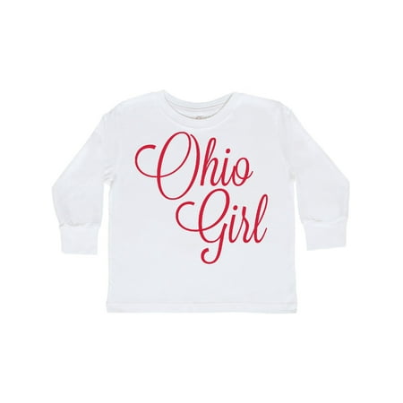 

Inktastic Ohio Girl Gift Toddler Boy or Toddler Girl Long Sleeve T-Shirt