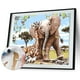 thumbnail image 5 of Cuadros Decorativos Kit de cuadros pintados a mano de animales en la tierra pintura al óleo por números conjunto sin marco Ehuebsd Nuevos Originales, 5 of 5