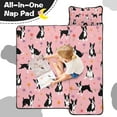thumbnail image 4 of Boston Terrier Dogs and Flowers Toddler Nap Mats for Kids Preschool,Sleeping Mat Bag or Kids,Toddler Sleeping Bag,Toddler Nap Mat or Daycare, 4 of 6