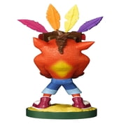 Exquisite Gaming: Crash Bandicoot: Crash Aku Aku - Original Mobile Phone & Gaming Controller Holder, Device Stand, Cable Guys, Licensed Figure