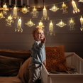 thumbnail image 3 of 20 luces LED para habitación de niños, cadena de luces LED, astronauta, nave espacial, colgantes de cohetes, luces para fiestas navideñas, ventana de pared, decoración para habitación de niños o, 3 of 5