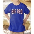 thumbnail image 6 of Big Bro Baseball Shirt Toddler and Kids Sibling Announcement Graphic Tee Vintage Royal Shirt 5-6, 6 of 8