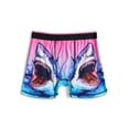 thumbnail image 3 of Wonder Nation Boys Underwear Shark Print Boxer Briefs, 4-Pack, Sizes S-XL, 3 of 6
