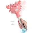 thumbnail image 3 of Bubble Wand Cartoon Crab Musical Bubble Blower Con Luces Handheld Automatic Bubble Machine Party Favors Regalos Para Niños Niñas Niños ANGGREK Descripción de la referencia, 3 of 5