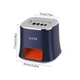 thumbnail image 3 of BAOPAI Automatic Electric Sunflower Seed Sheller Machine Portable Rechargeable Peeler for Melon Seeds Household Kitchen Gadget, 3 of 7