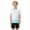 X36 White, variant on Bysome Boys Outfit Set Colorblock Short Sleeve V-Neck Tops With Solid Color Shorts Athletic Outfit Loose Fit Boys Set Size 3-4 Years Blue