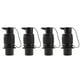 thumbnail image 1 of 4 X Negro IP68 A Prueba De Agua Conector De Cable Eléctrico Socket Plug Cola Enchufe de luz de remolque de 3 pines, 1 of 7