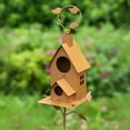 thumbnail image 3 of Xecvkr Metal Bird House Outdoor Garden Stake Durable Rustproof Home Patio Decorative Yard Gift DIY Assemble Easy Install for Backyard 1Pack, 3 of 7