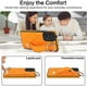 thumbnail image 4 of Funda de PU con anillo de cobertura total antideslizante para Samsung Galaxy A53 5g con pulsera, 4 of 5