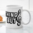 thumbnail image 5 of CafePress - Nothing But Music - 11 oz Ceramic Mug - Novelty Coffee Tea Cup, 5 of 6