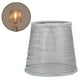 thumbnail image 3 of Lámpara de pared Colco Gris pantalla de tela transparente moderna decorativa, 3 of 8