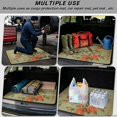 thumbnail image 3 of DISNIMO Universal Car Trunk Liner for Dogs Sparrow Flower Print Anti-Slip Cargo Mat Car Boot Protection Washable Machine Dog Seat Cover Fits for Most Cars SUV Truck Sedan, 3 of 7