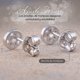 thumbnail image 5 of SilverCloseOut Aretes de pentagrama (pentáculo) de plata esterlina para mujer - 5 mm, 5 of 8