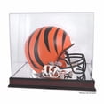 thumbnail image 3 of Houston Texans Mahogany Helmet Logo Display Case with Mirror Back, 3 of 7
