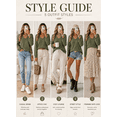 thumbnail image 7 of DOKOTOO Womens Sweaters V Neck Long Sleeve Crochet Knit Pullover Tops Soft Lightweight Sweater Pointelle Detail Ribbed Cuff Shirts S-2XL, 7 of 7