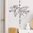 thumbnail image 4 of RUNROTOO Rustic Precision World Map Wall Decor Self Adhesive PVC for Travel Adventure 1Pcs, 4 of 8