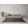 thumbnail image 3 of Ahgly Company Indoor Rectangle Oriental Turquoise Blue Industrial Area Rugs, 7' x 9', 3 of 4