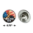 thumbnail image 4 of Superman Vote for Lex Metal 0.75" Lapel Hat Pin Tie Tack Pinback, 4 of 6