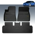 thumbnail image 3 of TPE All Weather Liner Carpets Anti-Slip Floor Mats Set Fit for Tesla Model 3 2017-2023, 3 of 11