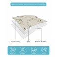 thumbnail image 5 of Flower Leaves, Twin Size Down Alternative Comforter, Lightweight Comforter Quilt Bedding Set with Pillow Shams Farmhouse Country Flower Bud Watercolor All Seasons Bed Comforter Duvet Insert 68"x86", 5 of 7