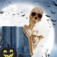 thumbnail image 3 of Decoraciones De Halloween Al Aire Libre Esqueleto Abrazando Árbol SCZ, 3 of 5