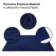 thumbnail image 4 of Travel Blanket Pillow, Premium 2 in 1 Soft Airplane Blanket Compact with Bag Pillowcase for Long Trips, Flying and Car, Travel Essentials for Women with Hand Luggage Sleeve and Backpack Clip, 4 of 7