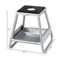 thumbnail image 3 of Gymax Motorcycle Motocross Dirt Bike Panel Stand 1000LB Removable Oil Pan, 3 of 10