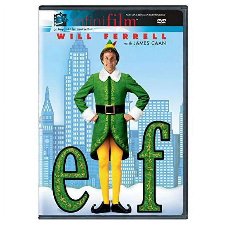 Christmas Holiday Movies DVD 4 Pack Assorted Bundle: Elf