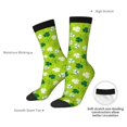 thumbnail image 4 of KLL St Patrick's Day7 Print Cool Socks Men's Women's Crew Socks Funny Crazy Novelty Stockings, 4 of 6